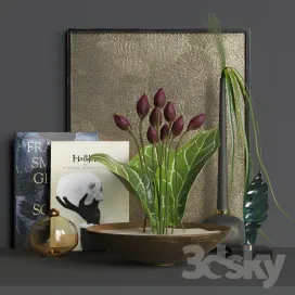 Flower tulips decor